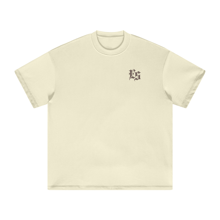 Streetwear Unisex Heavyweight Earth Tone Loose Fit FOG T-Shirt